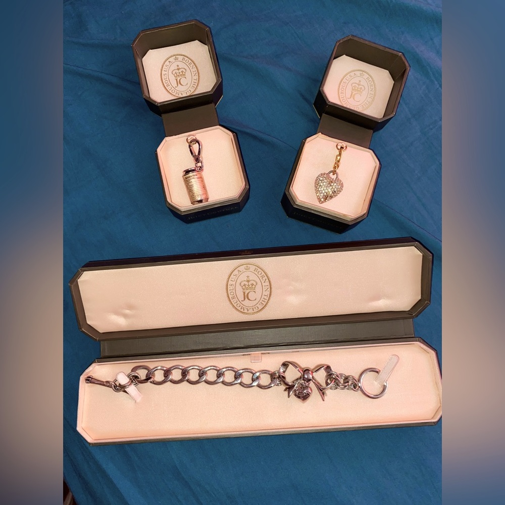 Juicy Couture Bracelet With Two Charms
